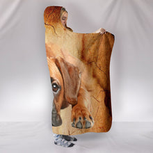 Load image into Gallery viewer, Cute Boxer Dog Print Hooded Blanket-Free Shipping