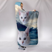 Load image into Gallery viewer, Burmilla Cat Print Hooded Blanket-Free Shipping