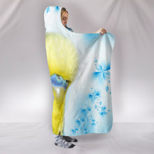 Load image into Gallery viewer, Budgerigar Parrot Print Hooded Blanket-Free Shipping