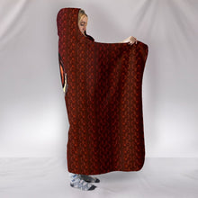 Load image into Gallery viewer, Chesapeake Bay Retriever Dog Print On Red Hooded Blanket-Free Shipping