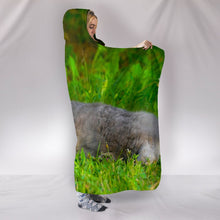 Load image into Gallery viewer, Chartreux Cat Nature Print Hooded Blanket-Free Shipping