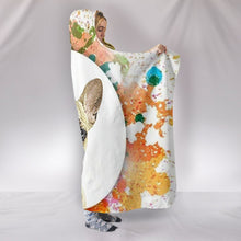Load image into Gallery viewer, Colorful French Bulldog Print Hooded Blanket-Free Shipping