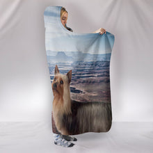 Load image into Gallery viewer, Cute Australian Silky Terrier Print Hooded Blanket-Free Shipping