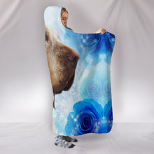 Load image into Gallery viewer, Bracco Italiano Dog Print Hooded Blanket-Free Shipping