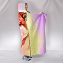 Load image into Gallery viewer, Colorful Akita Dog Print Hooded Blanket-Free Shipping