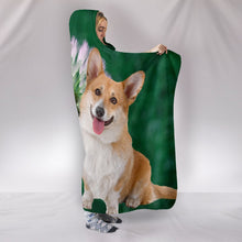 Load image into Gallery viewer, Cardigan Welsh Corgi Dog Print Hooded Blanket-Free Shipping