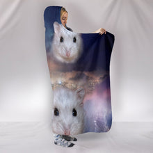 Load image into Gallery viewer, Campbell's Dwarf Hamster Print Hooded Blanket-Free Shipping