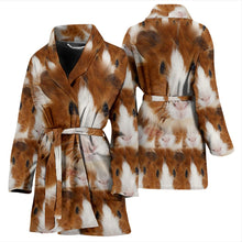 Load image into Gallery viewer, Abyssinian guinea pig Print Women's Bath Robe-Free Shipping