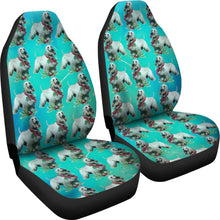 Load image into Gallery viewer, Afghan Hound Dog Pattern Print Car Seat Covers-Free Shipping